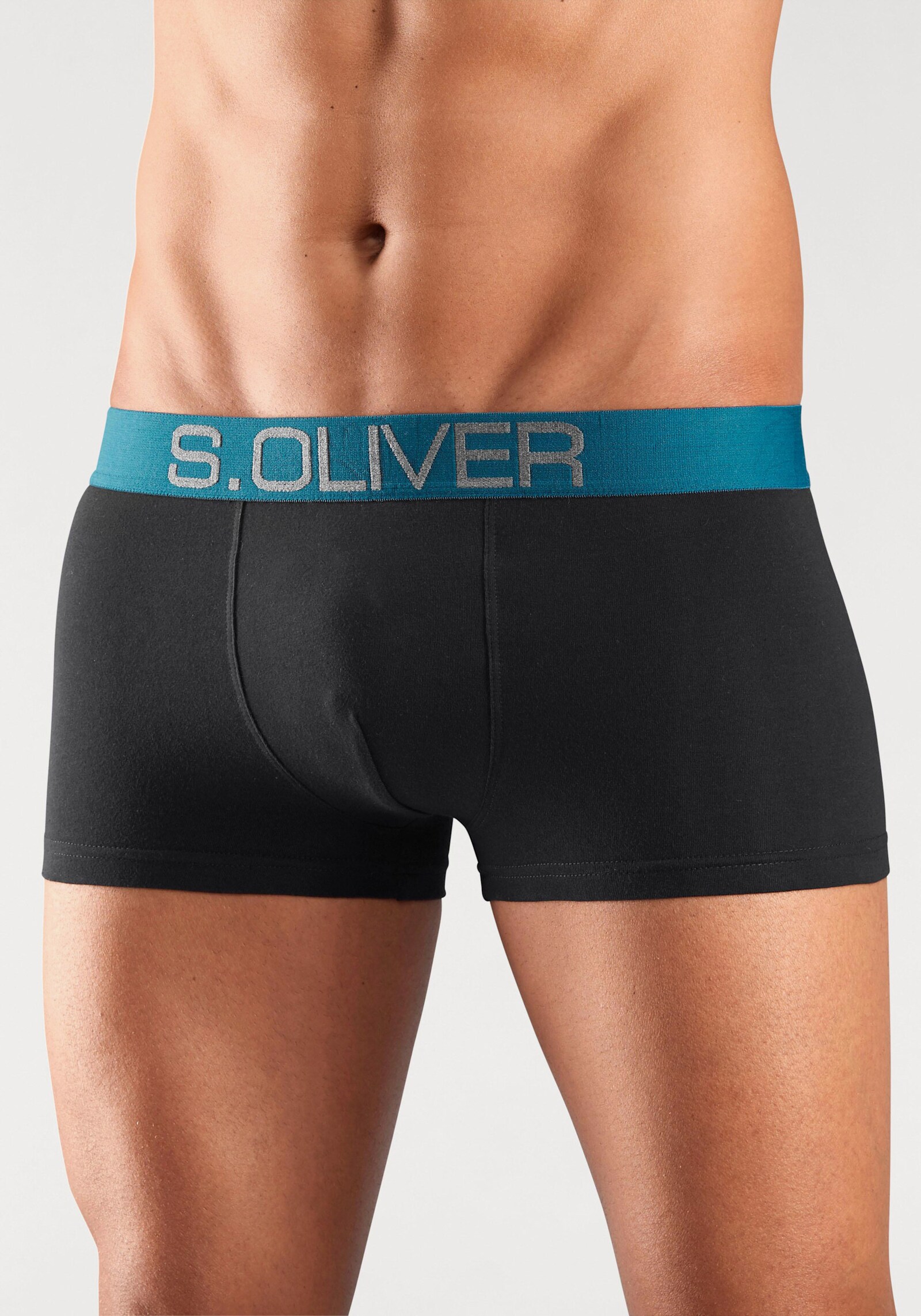 s.Oliver Hipster - schwarz-blau, schwarz-petrol, schwarz-grau, schwarz-rot