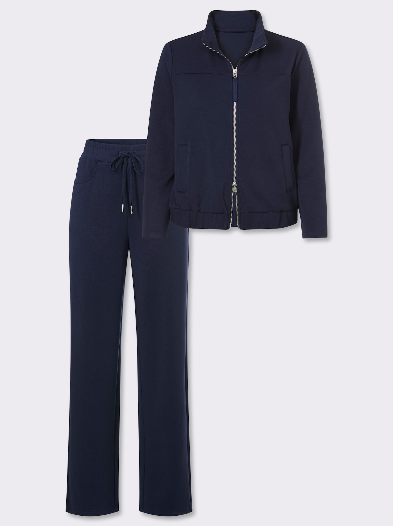 heine Hosenanzug mit trendigem Stehkragen - marine