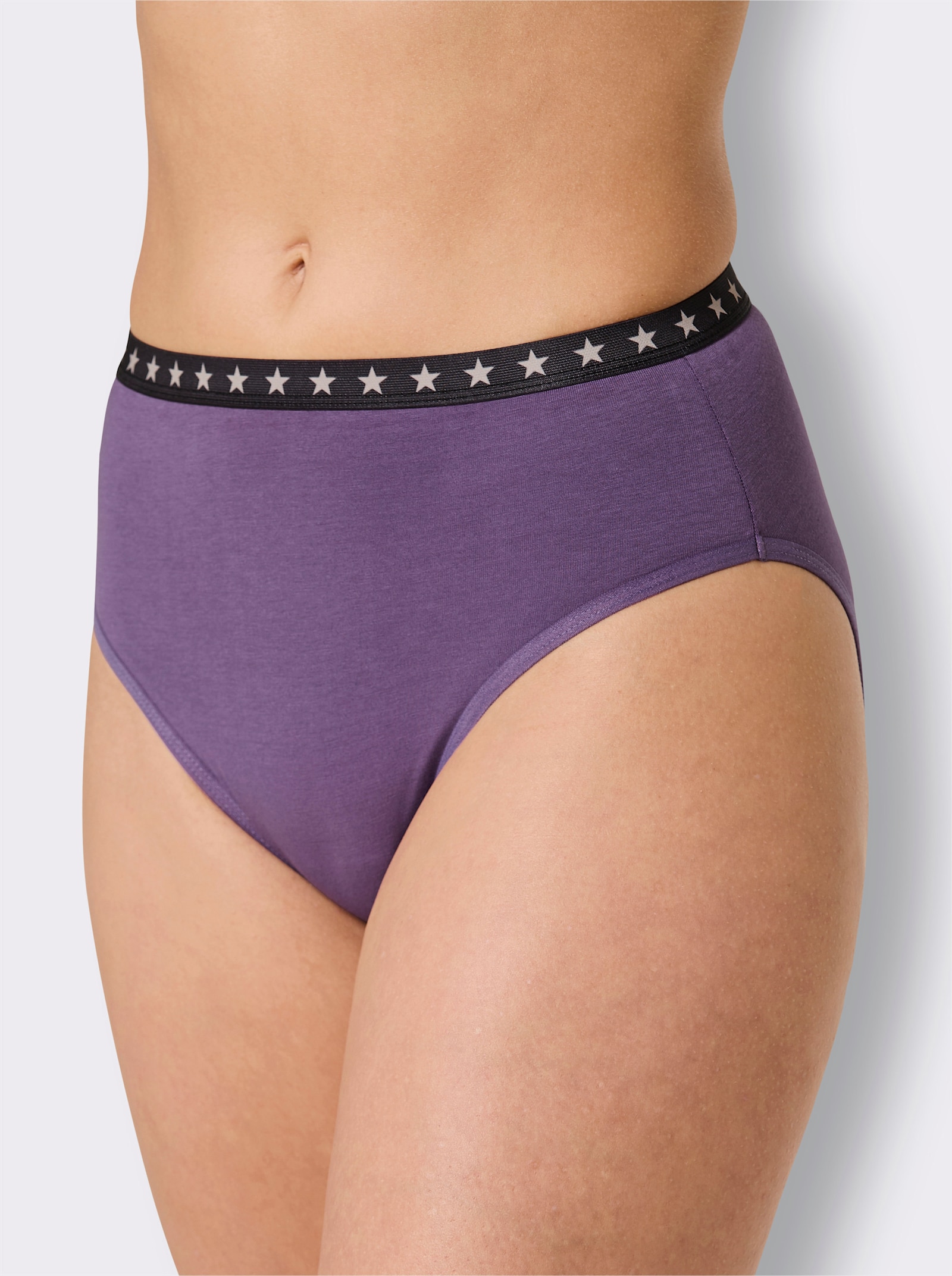 Jazzpants - feige + altrosa + grau-meliert