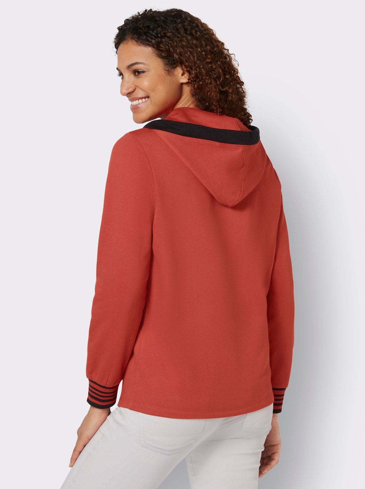 Shirt met capuchon - terra