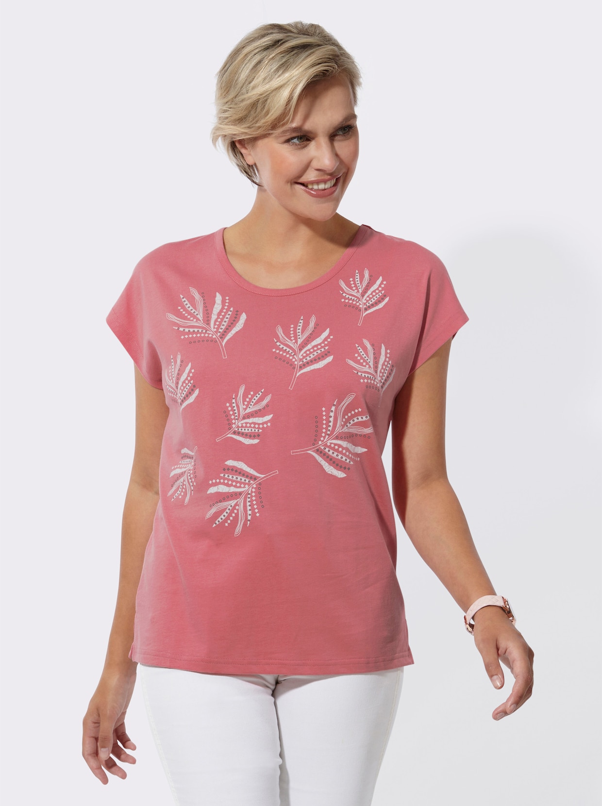 Print-Shirt - flamingo