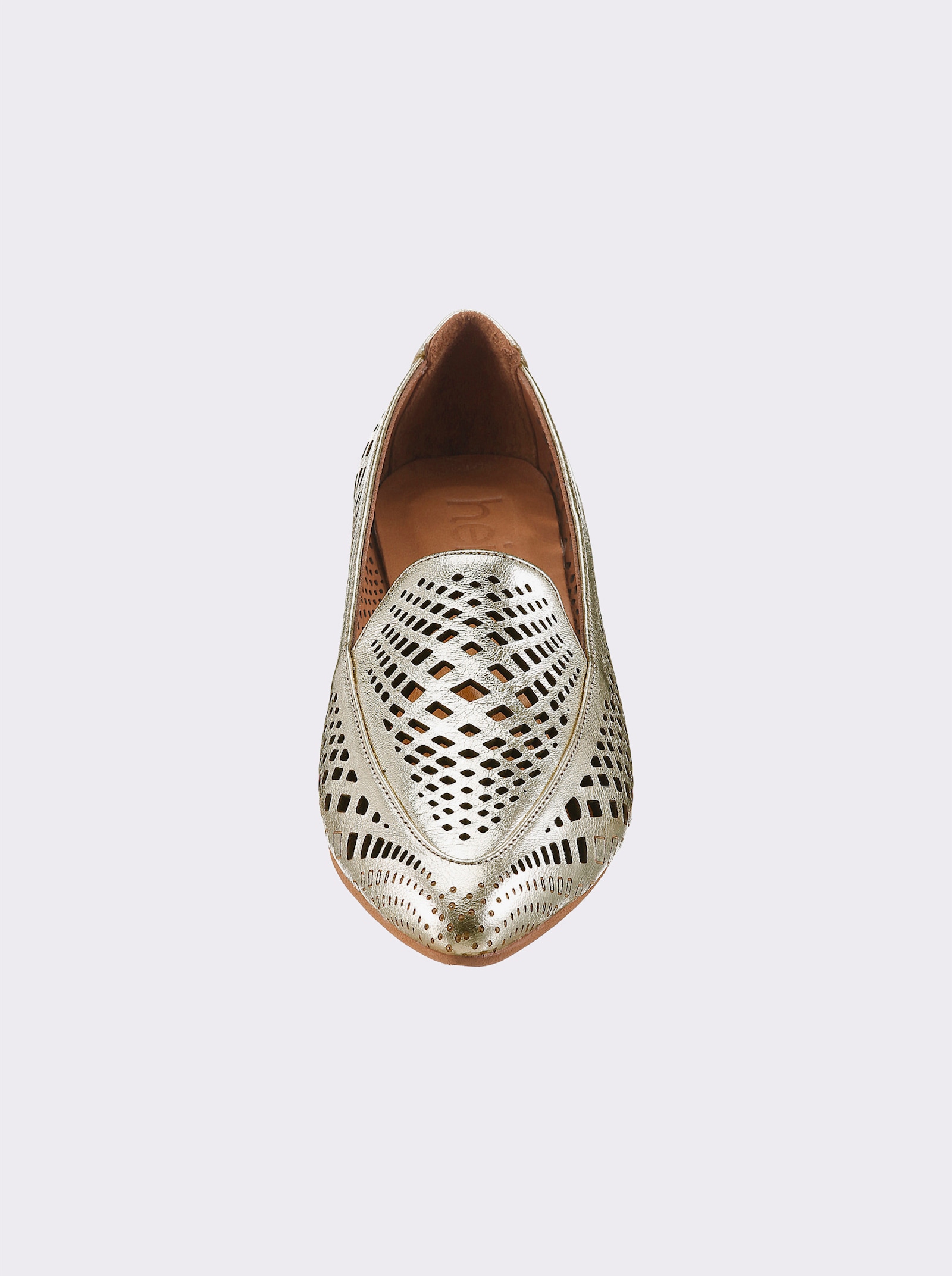 heine Slipper - goldfarben