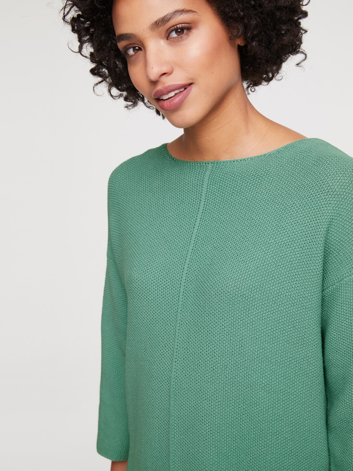 heine Oversized Pullover - lindgrün