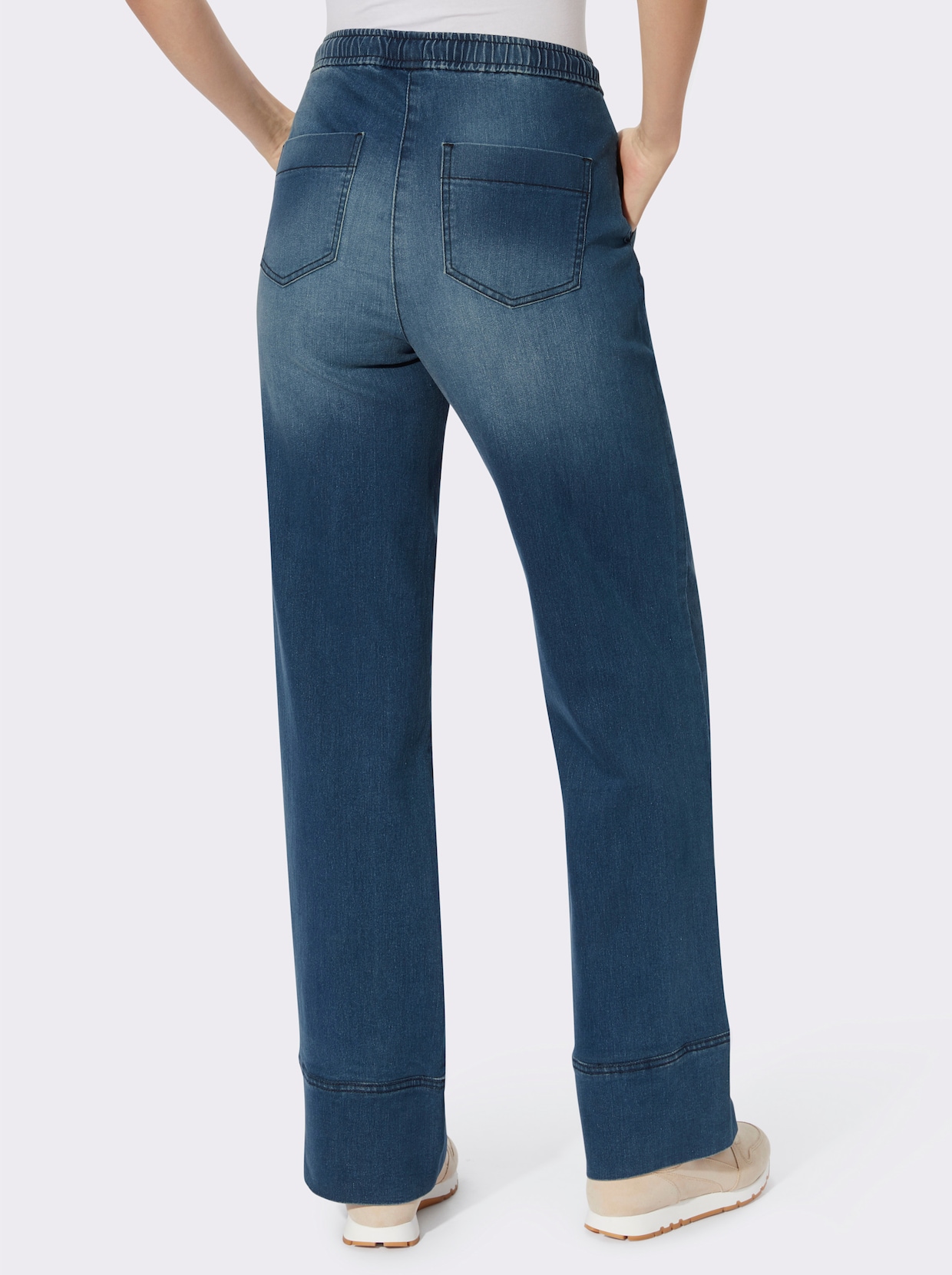 heine Jeans - blue-stone-washed