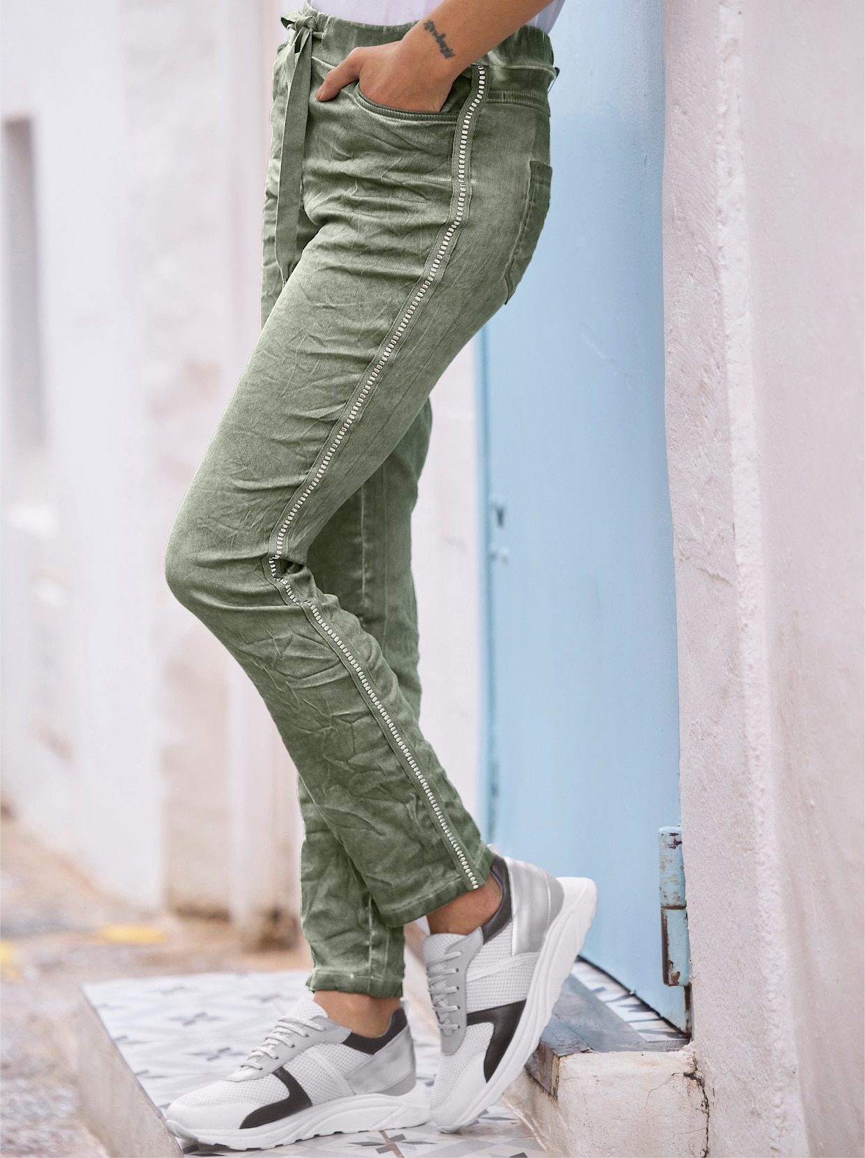 heine Pantalon - kaki
