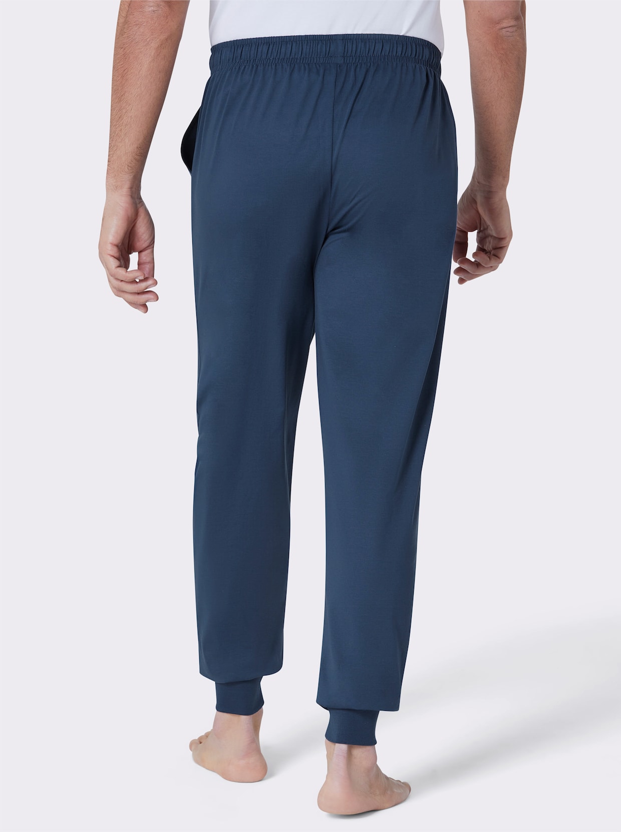 wäschepur men Broek, lang - donkerblauw
