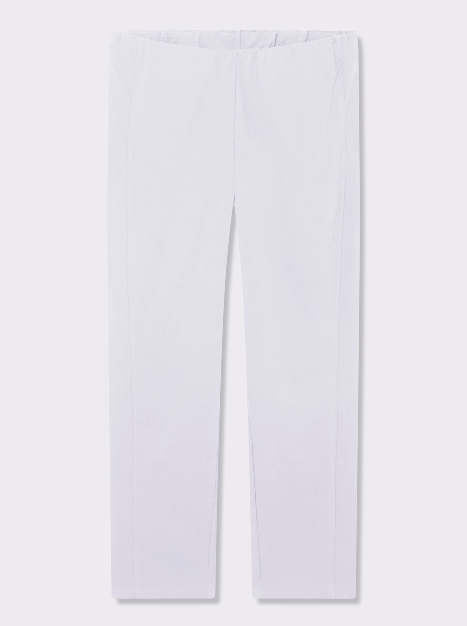 Stehmann Comfort line Hose mit Dehnbund, Viskose-Qualität - weiß
