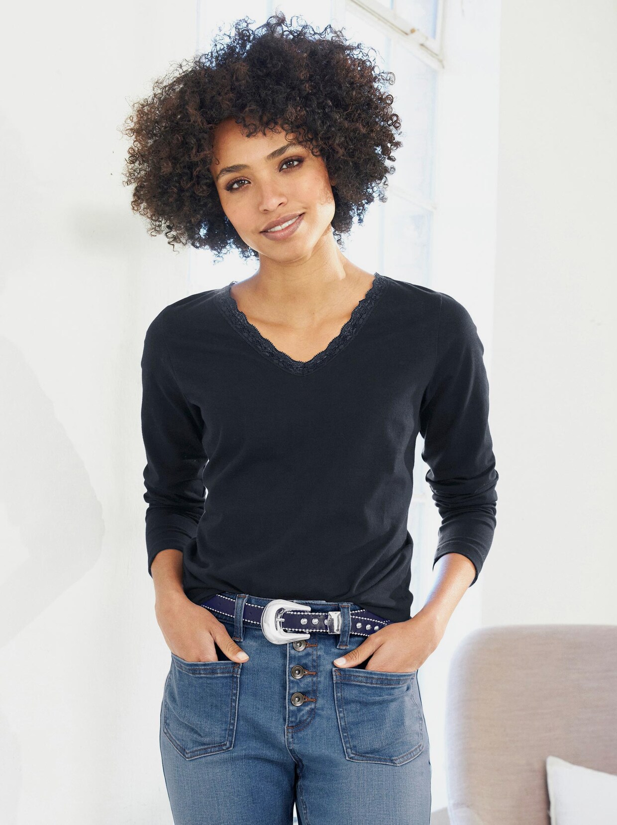 Linea Tesini Shirt - marine