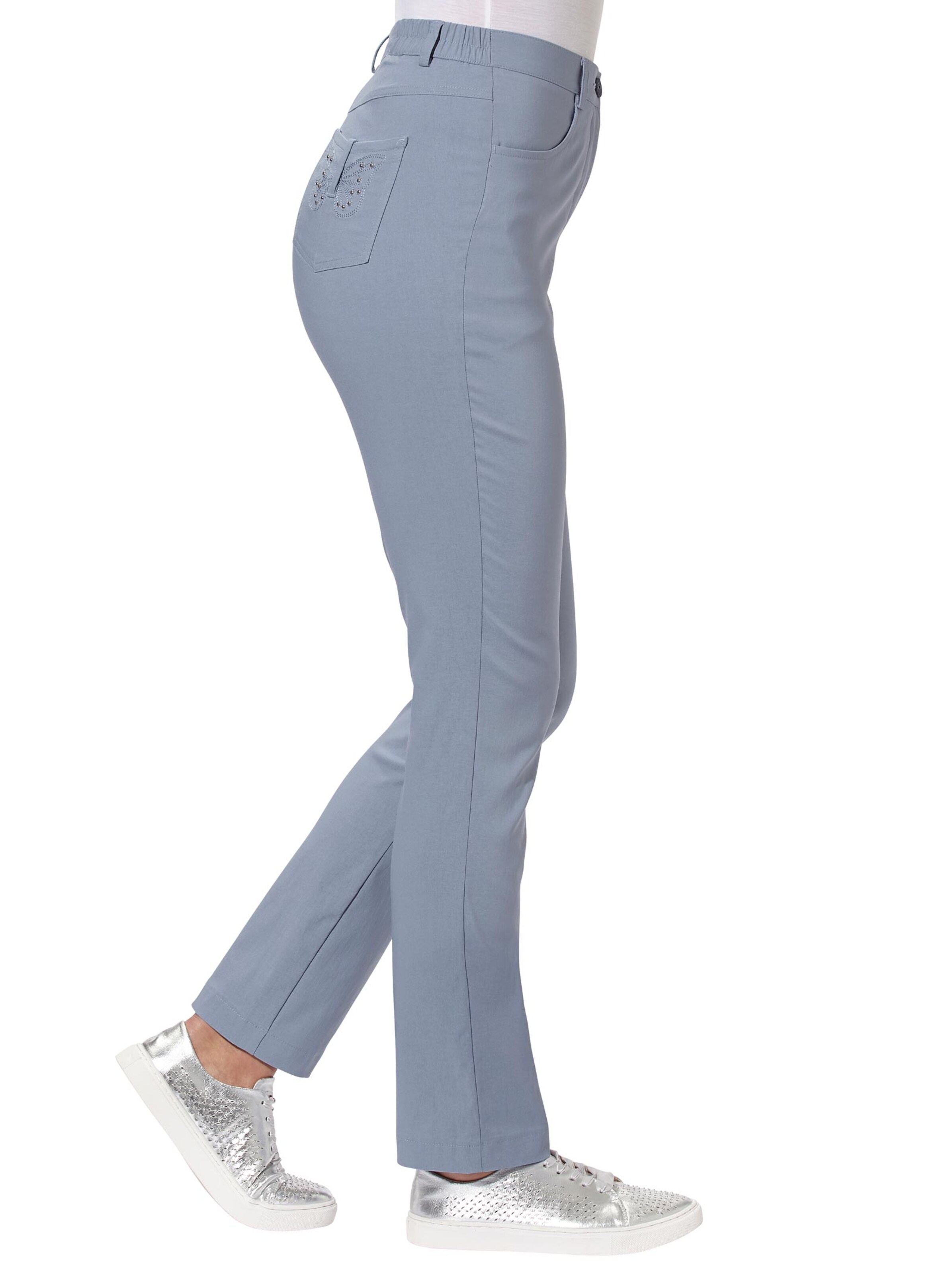Hose - taubenblau