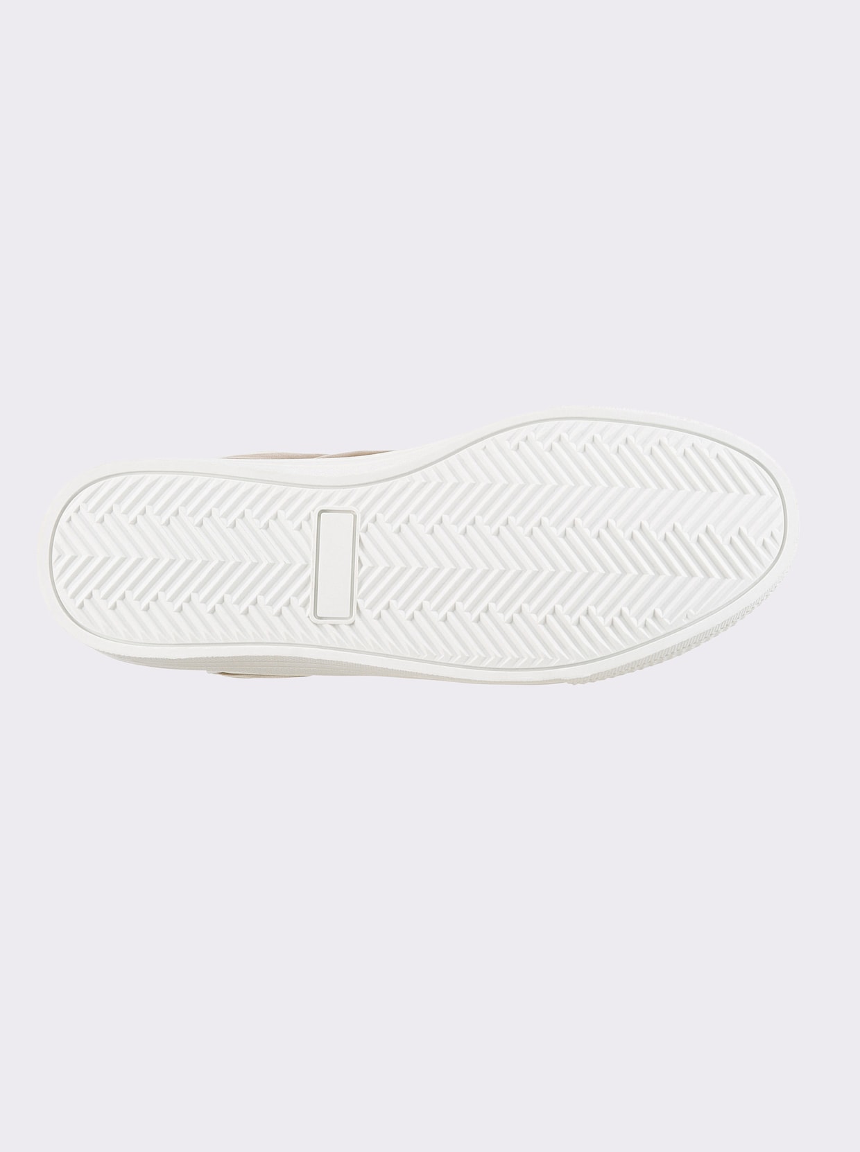 heine Sneaker - wit/bronskleurig