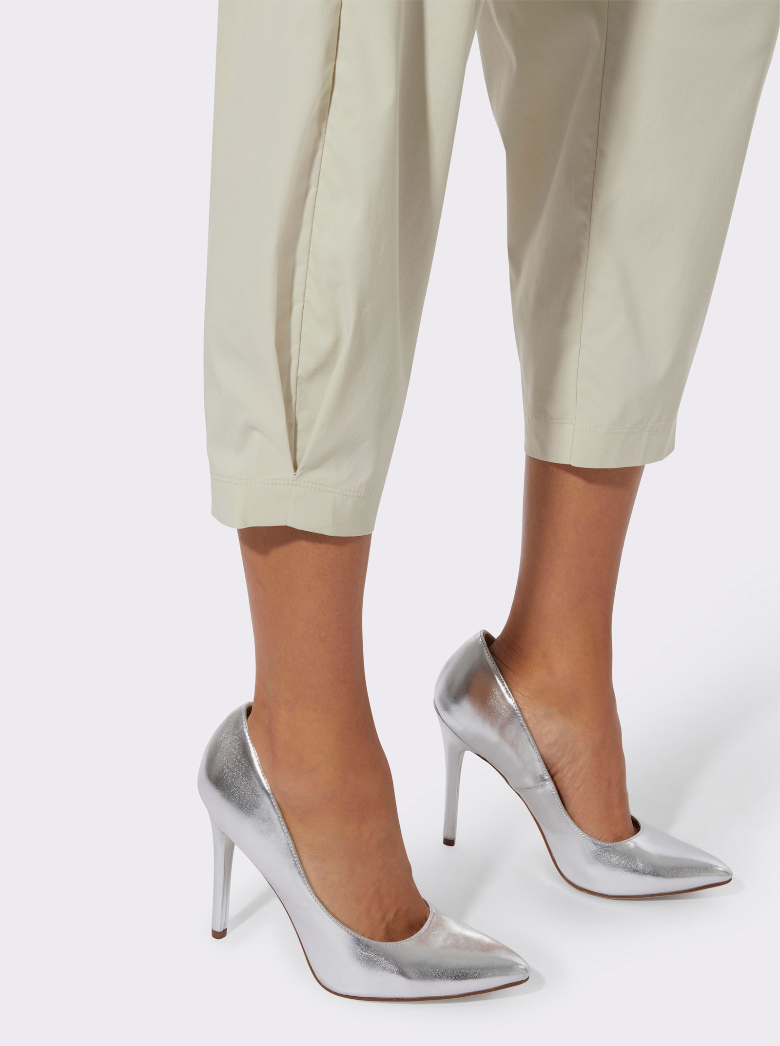 7/8-Hose in Bengalin-Qualität - champagner