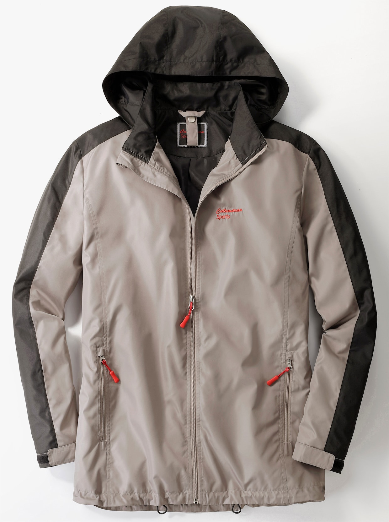 Catamaran Sports Funktionsjacke - taupe-schwarz