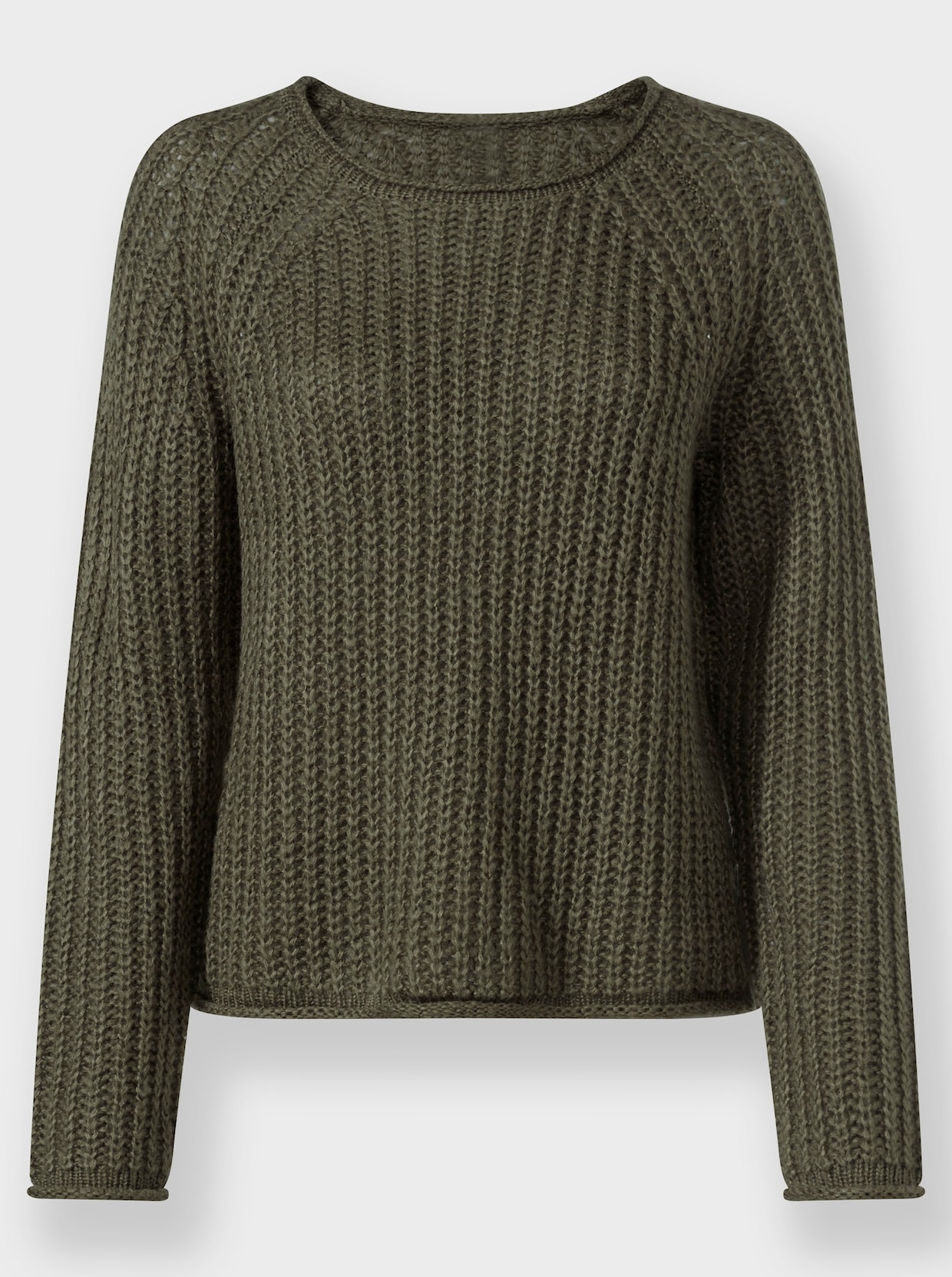 heine Gebreide pullover - kaki