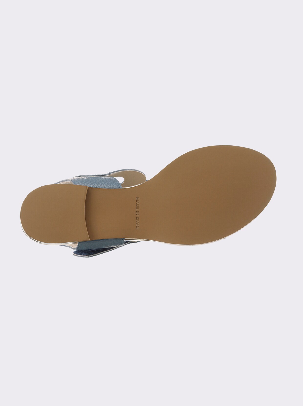heine slipper - jeansblauw