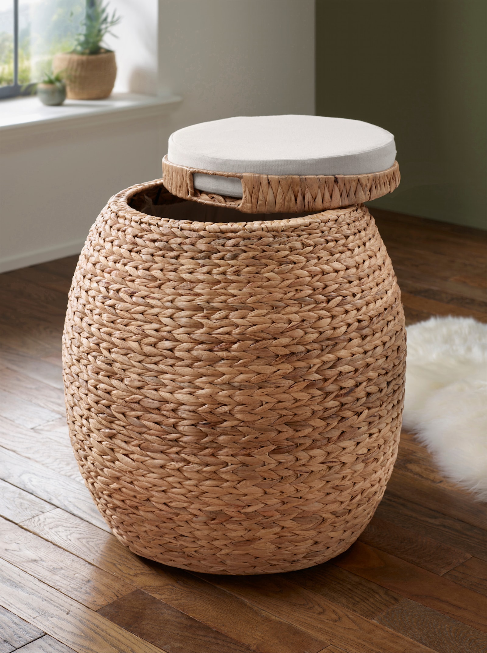 heine home Wäschesammler - natur