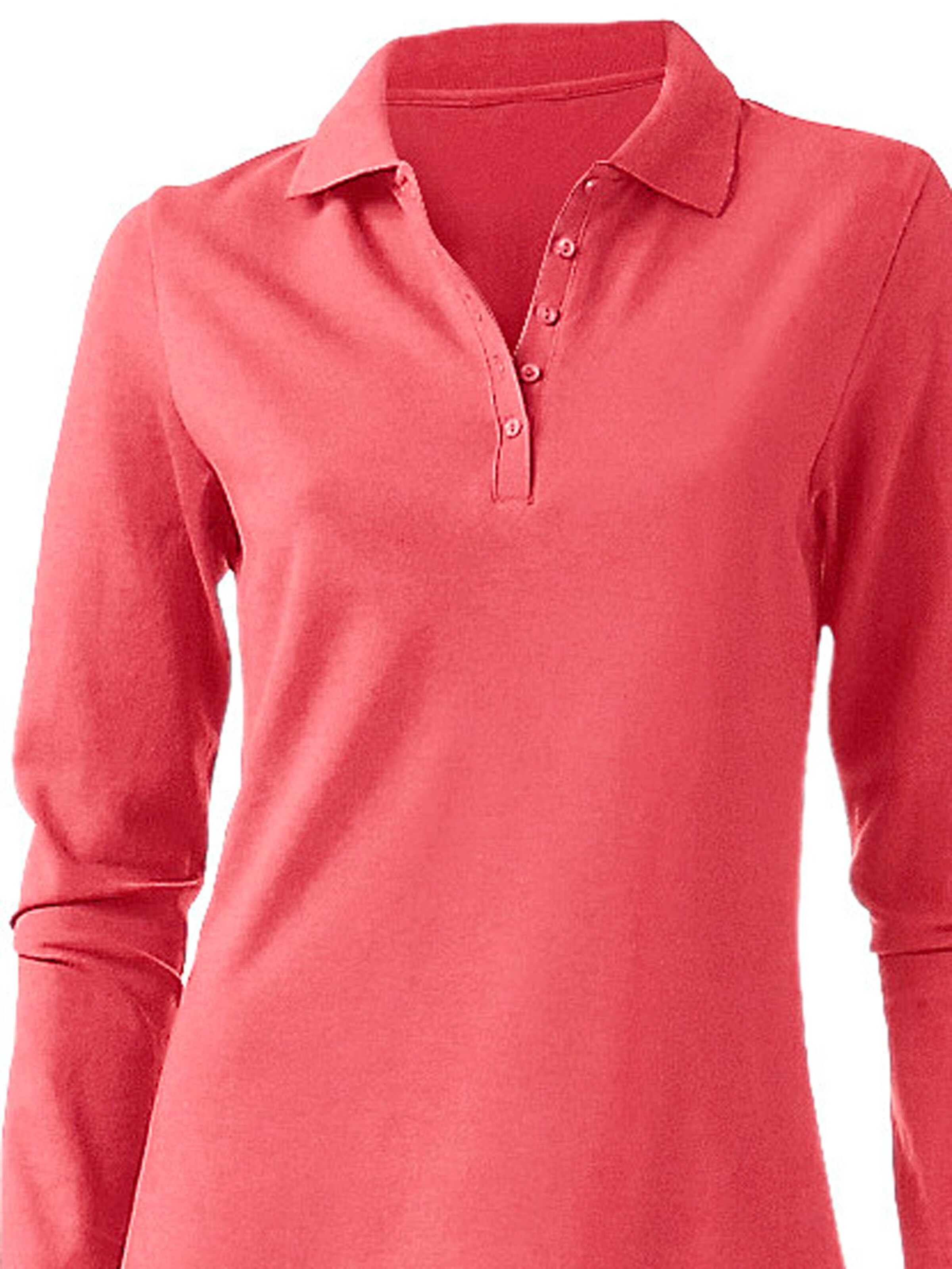 Damenmode Shirts Best Connections Poloshirt in koralle 