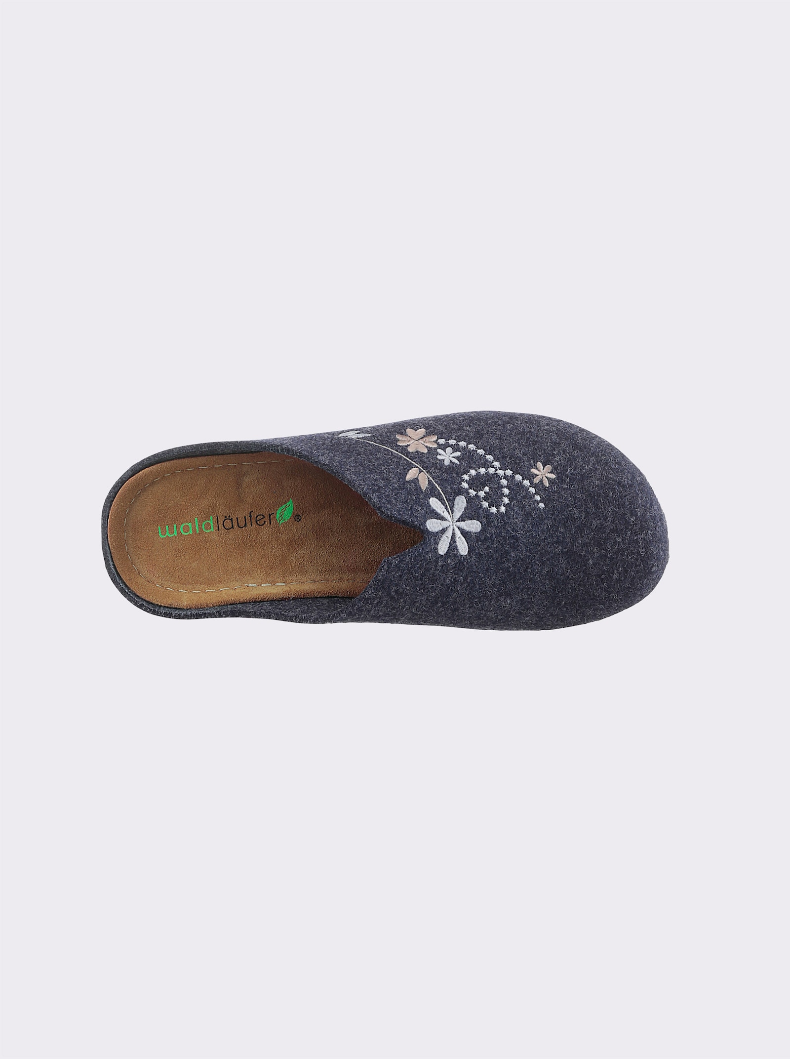 Waldläufer Pantoffel von Waldläufer - marine