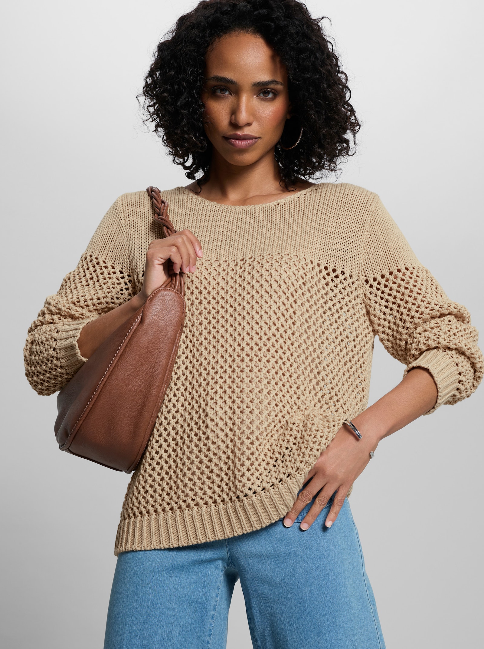 heine Pullover - sand