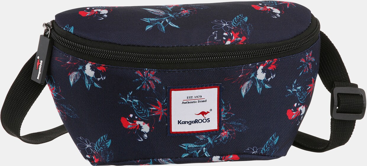 KangaROOS Heuptas - blauw gebloemd