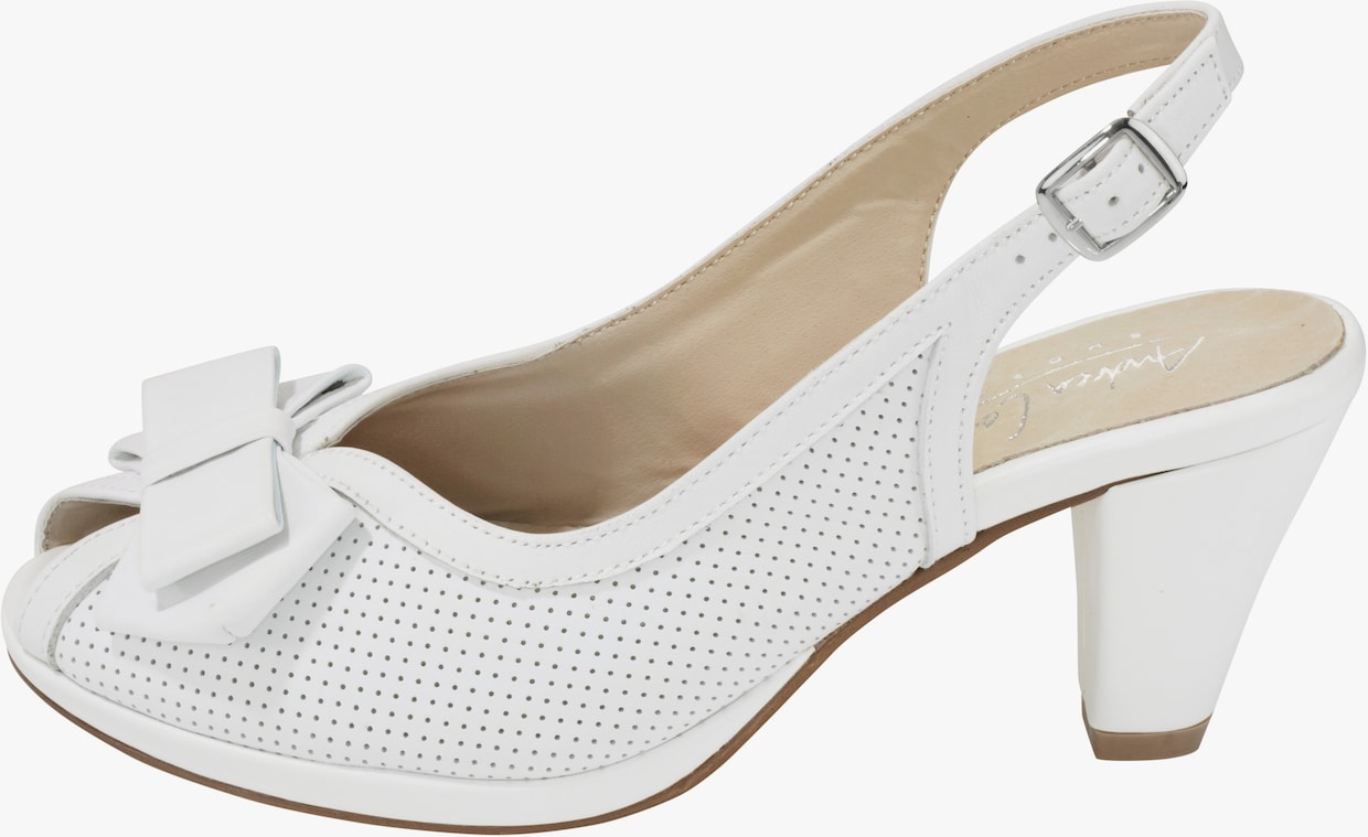 Andrea Conti Sandalette - weiss