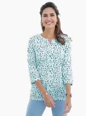 Shirt - mint-bedruckt