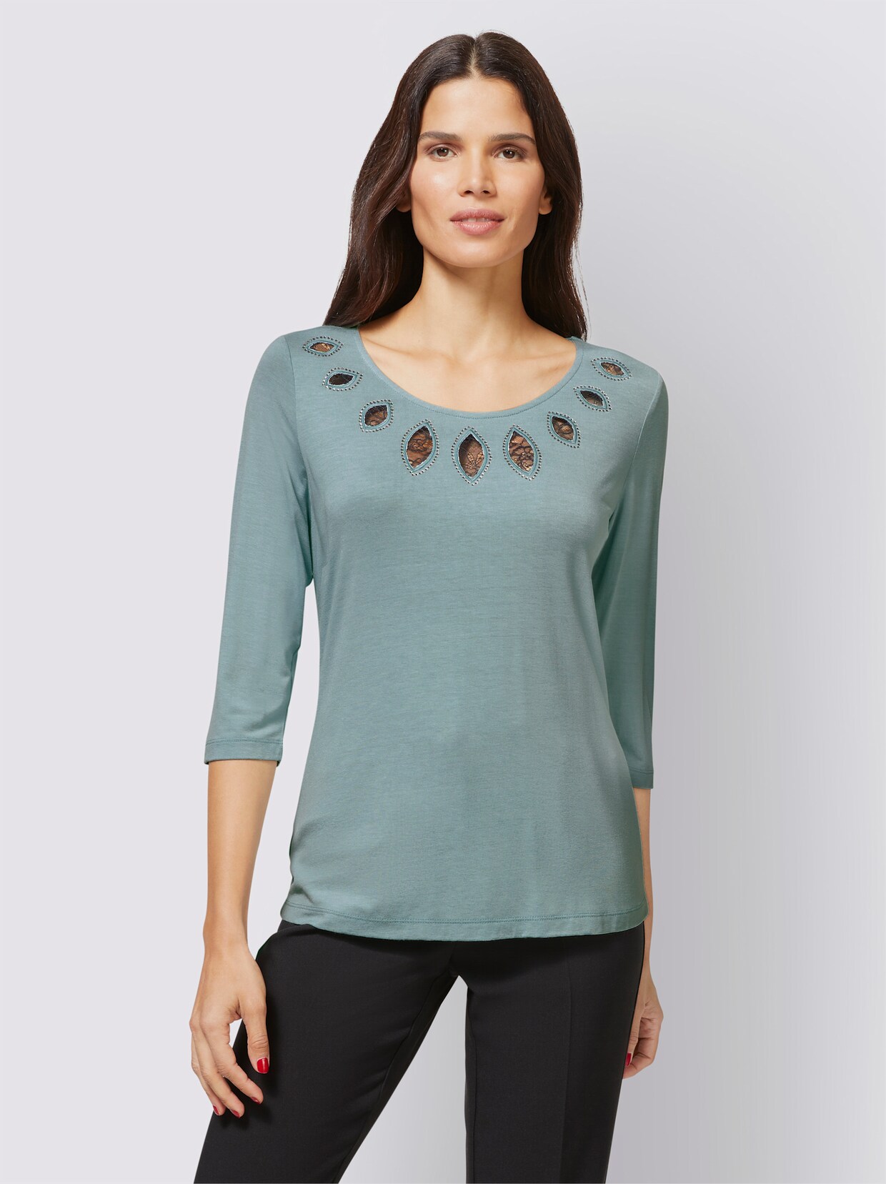 heine Shirt - kalkmint