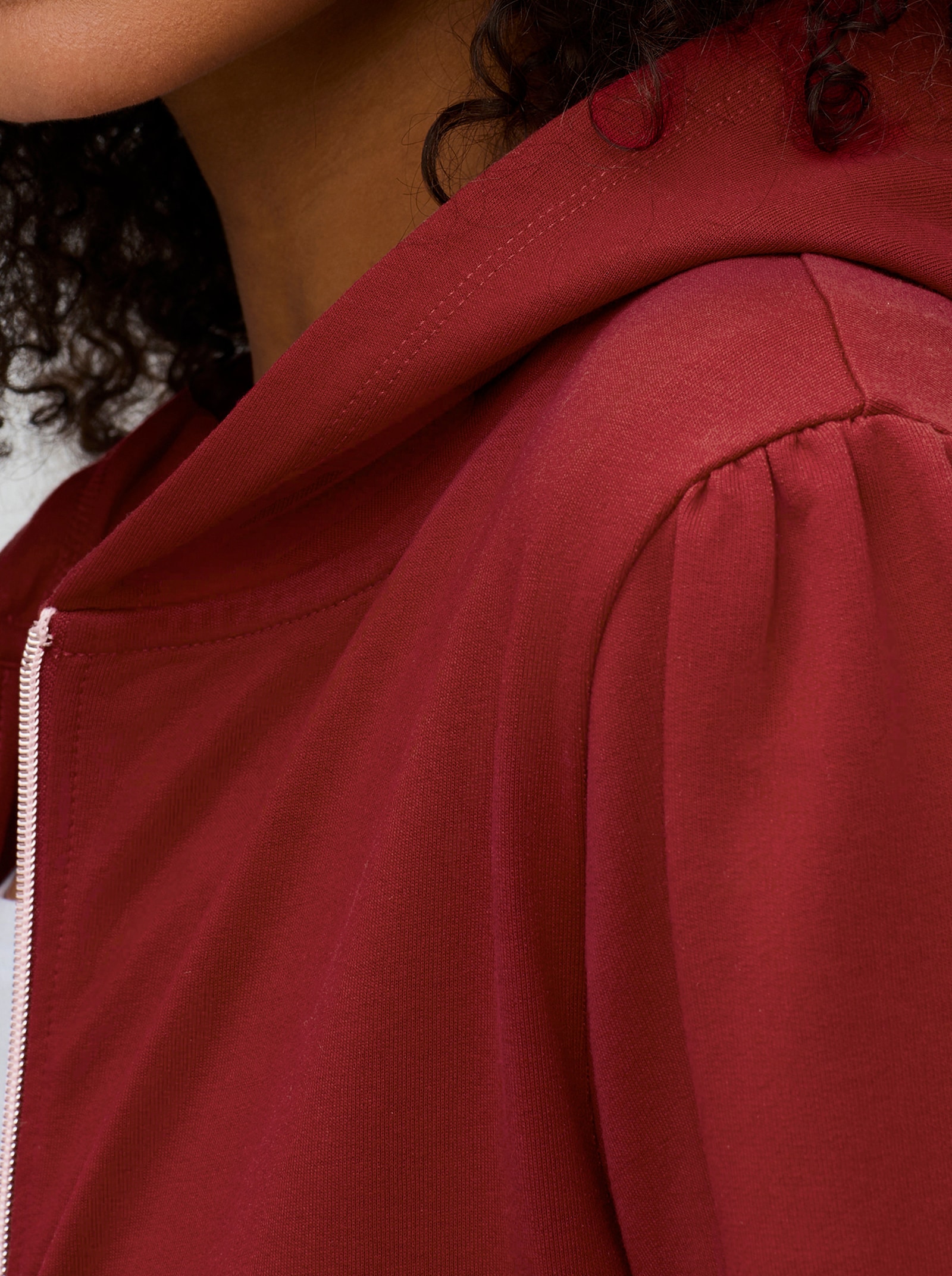 sheego Sweatjacke - kirsche