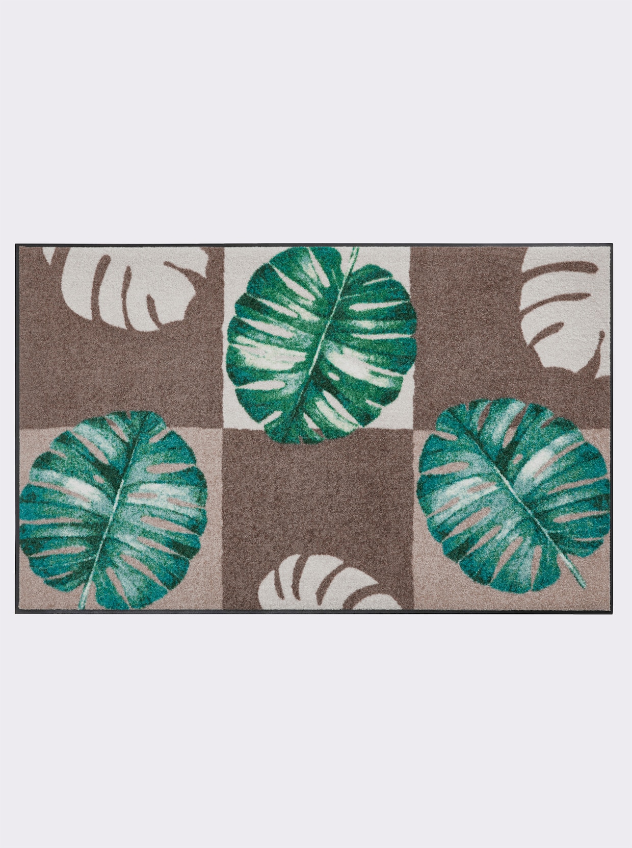 heine home Voetmat - taupe/groen