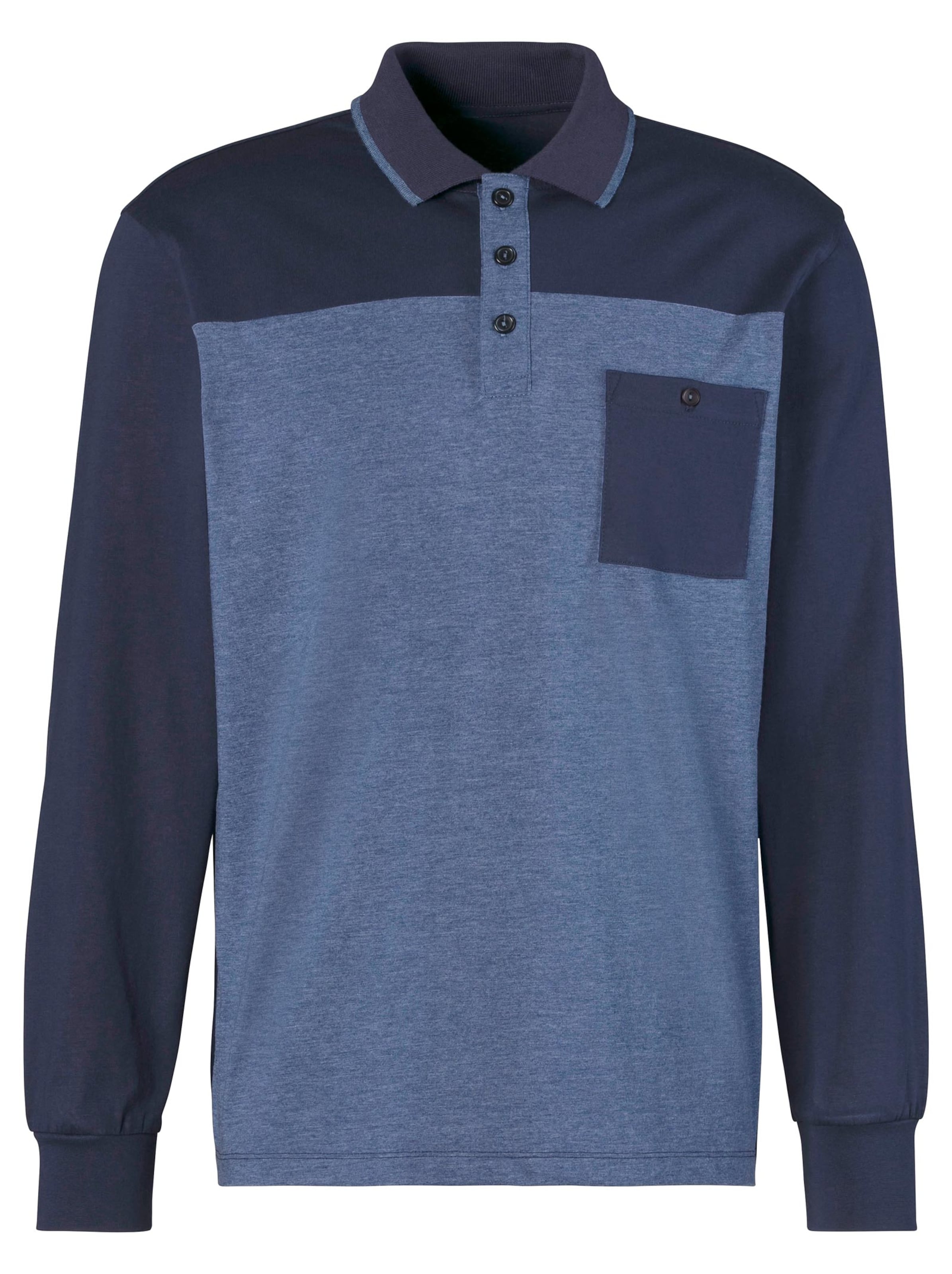 Poloshirt - marine-blau