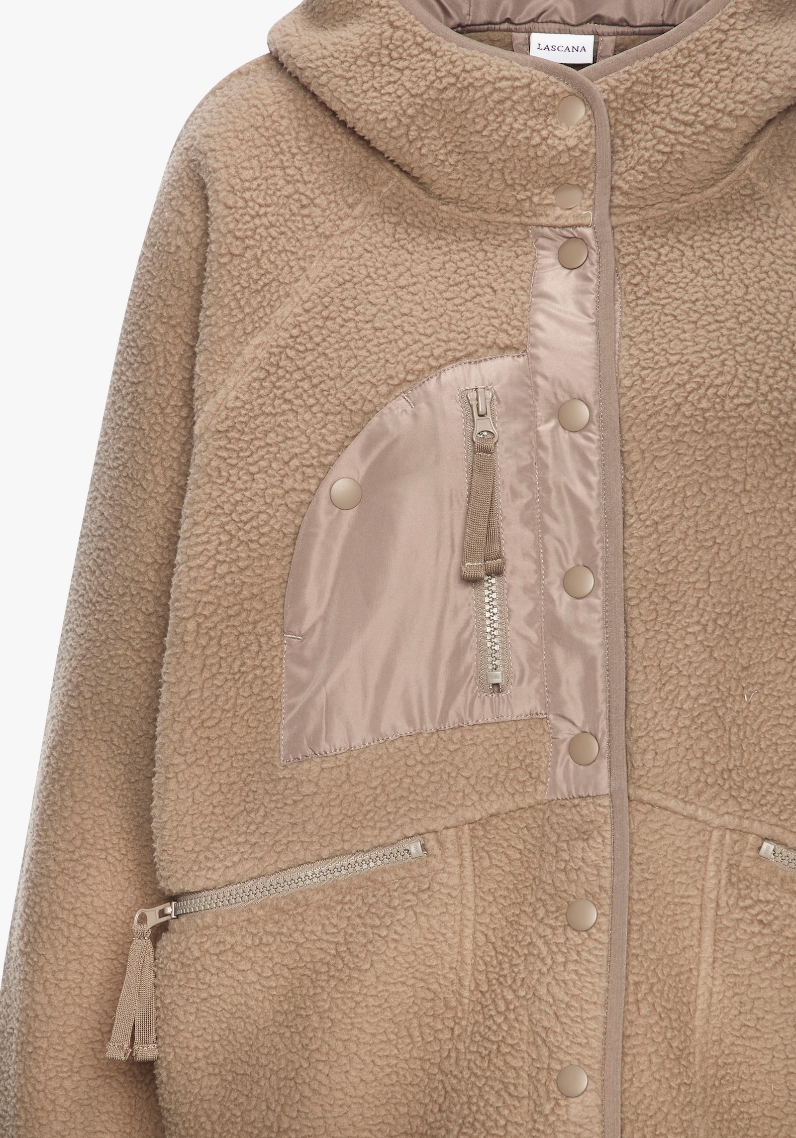 Vivance Active by Lascana Fleecejacke - braun