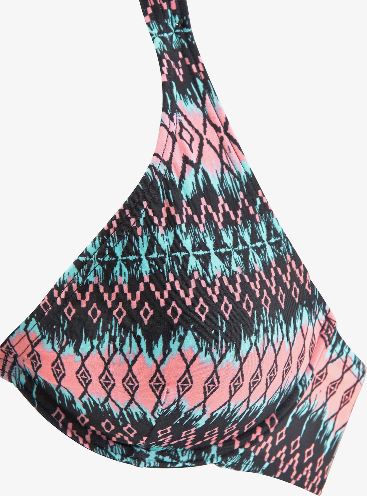Homeboy Beugelbikini - zwart/roze