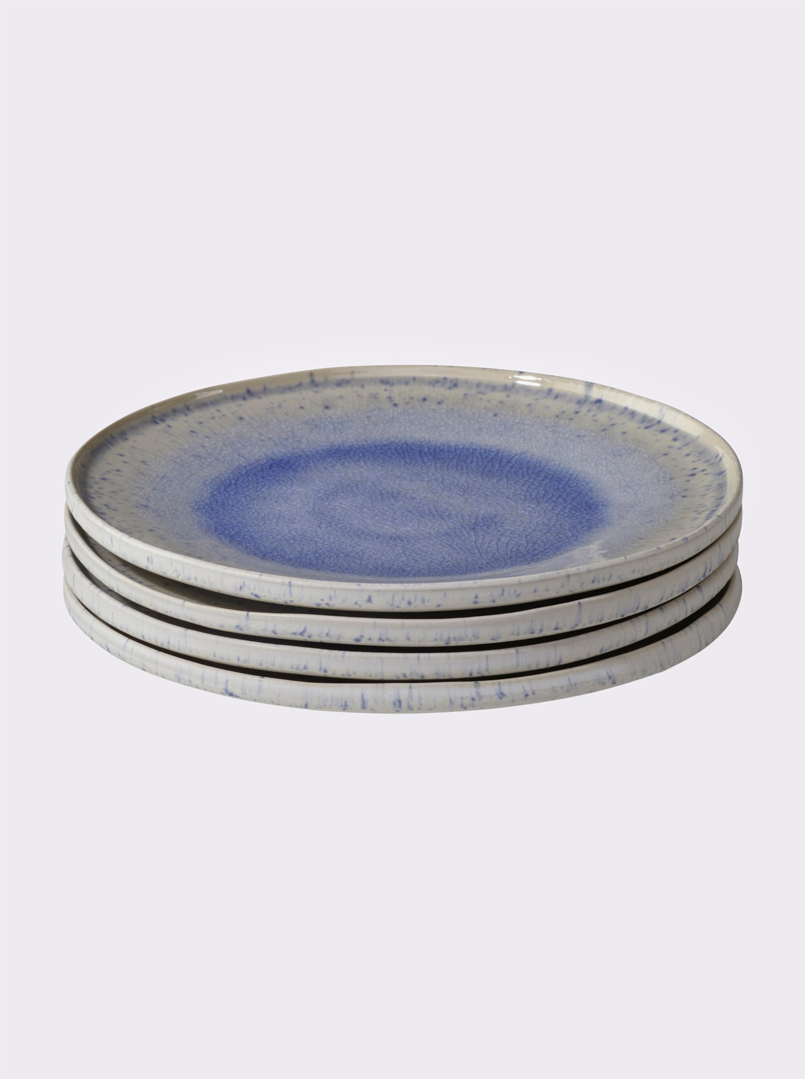 Impressionen Geschirrset - blau-ecru