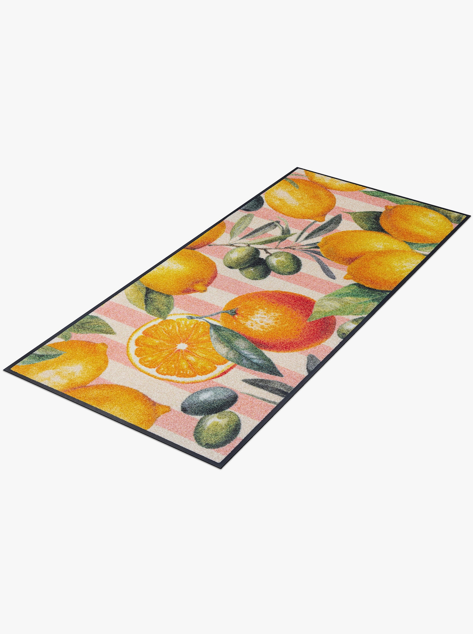 wash+dry by Kleen-Tex Fußmatte - grün-orange