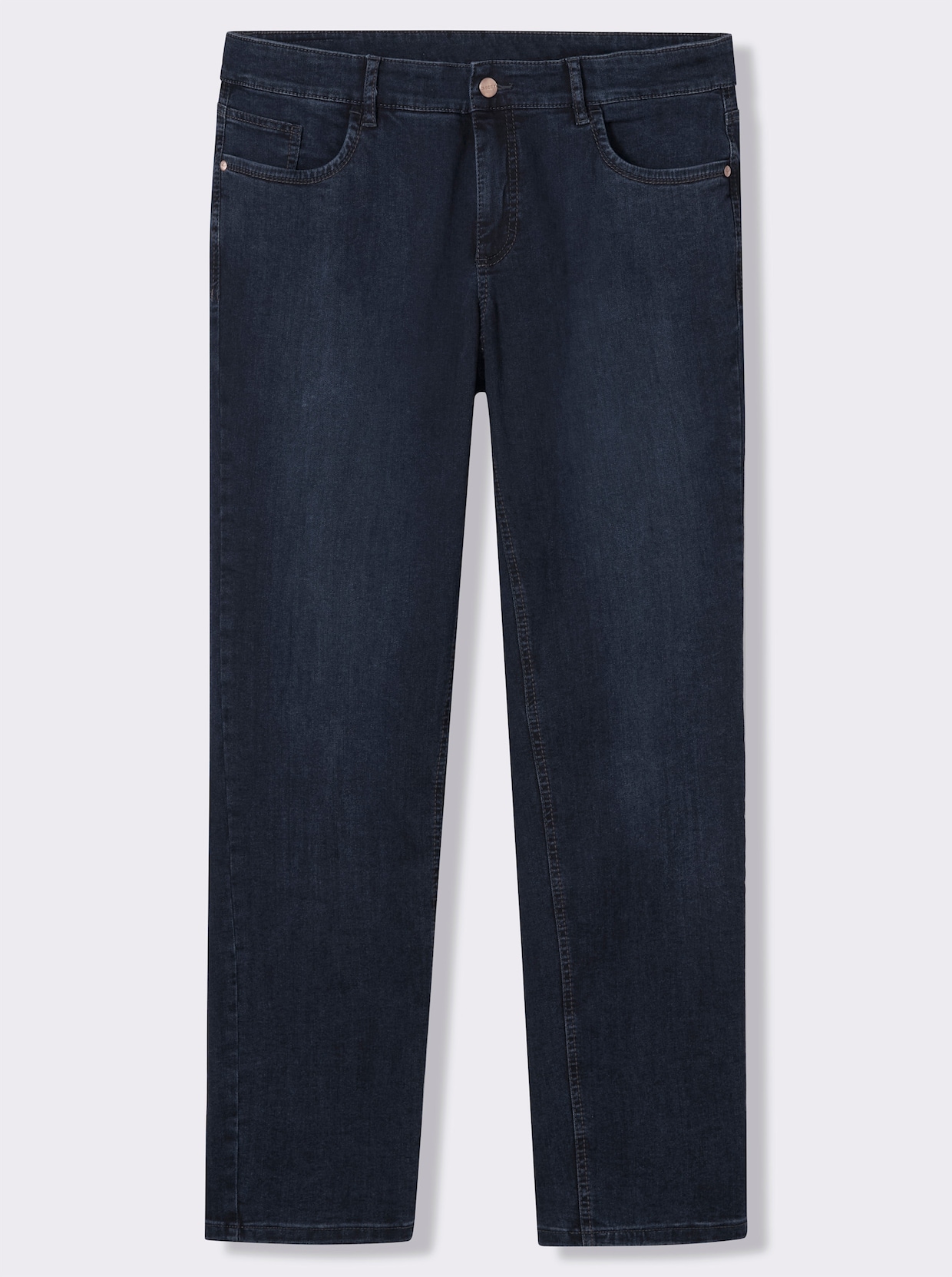 Ascari 5-Pocket-Jeans in Stretch-Qualität - blue-stone-washed