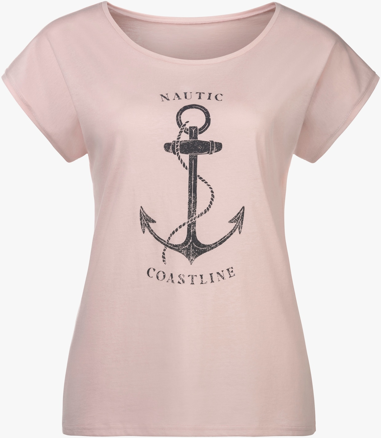 Beachtime T-Shirt - rosé, navy