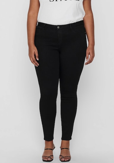Skinny-fit-Jeans - black