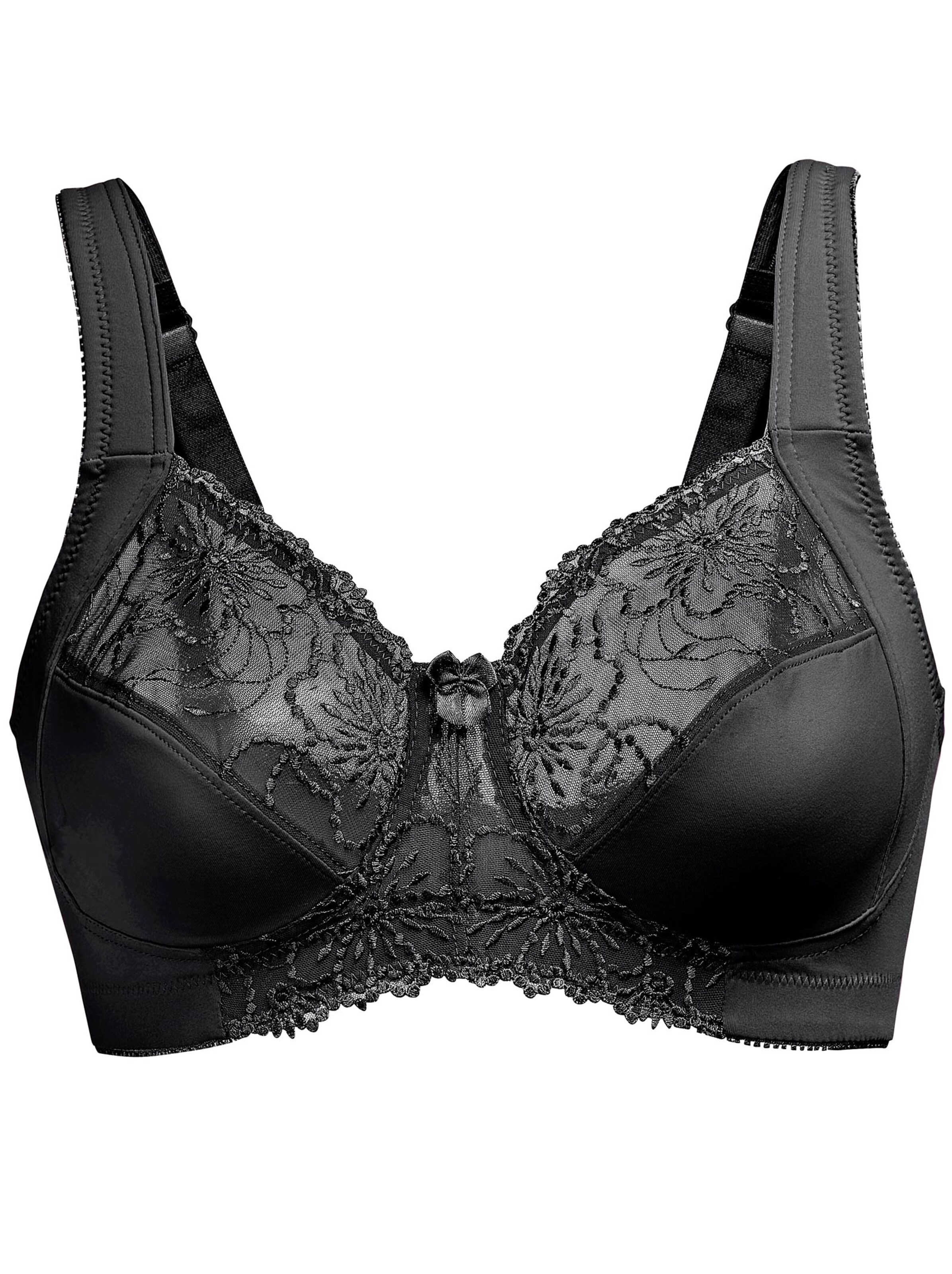wäschepur BH ohne Bügel - schwarz
