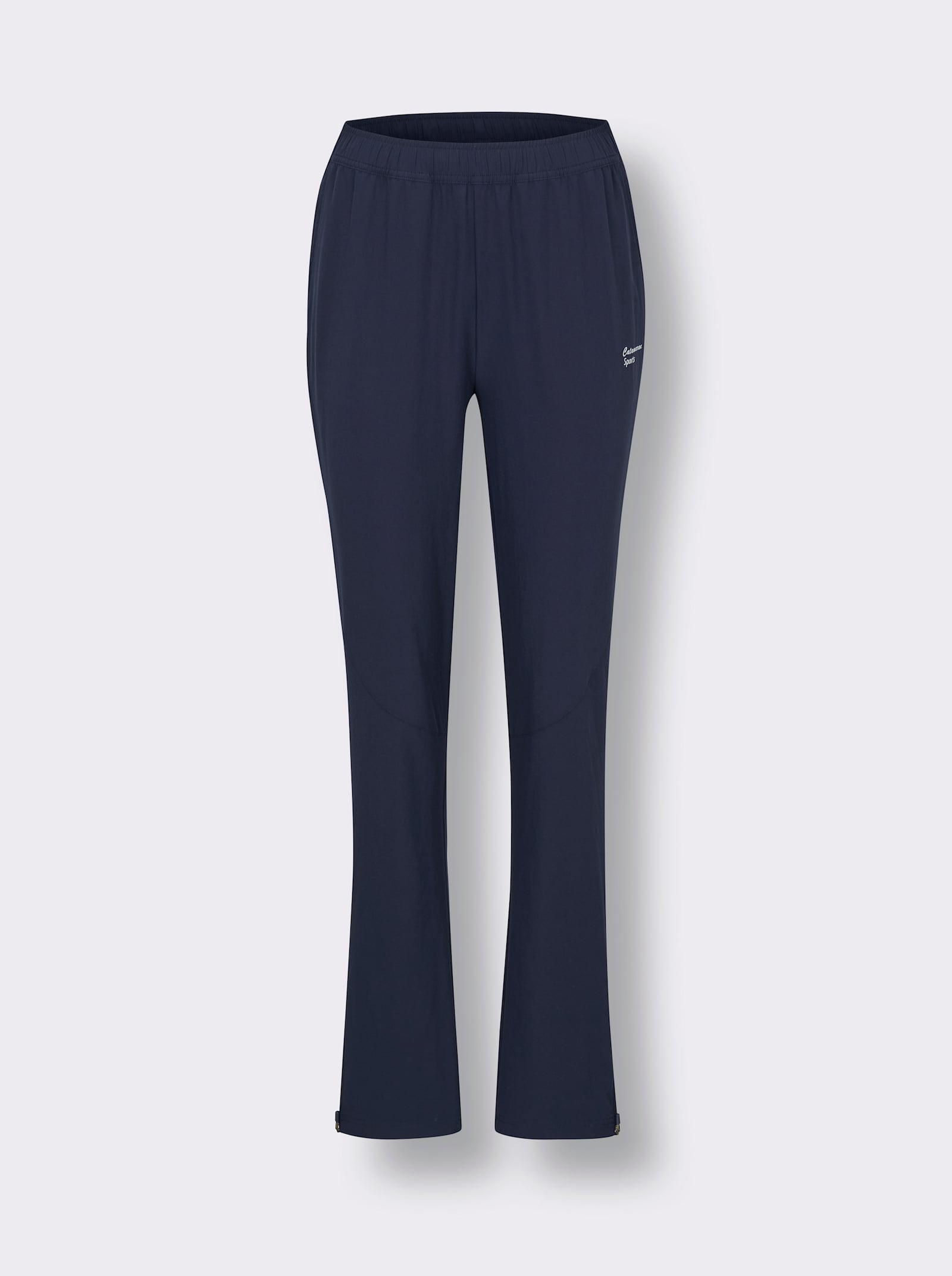 Catamaran Sports Funktionshose mit Reißverschluss am Saum - marine
