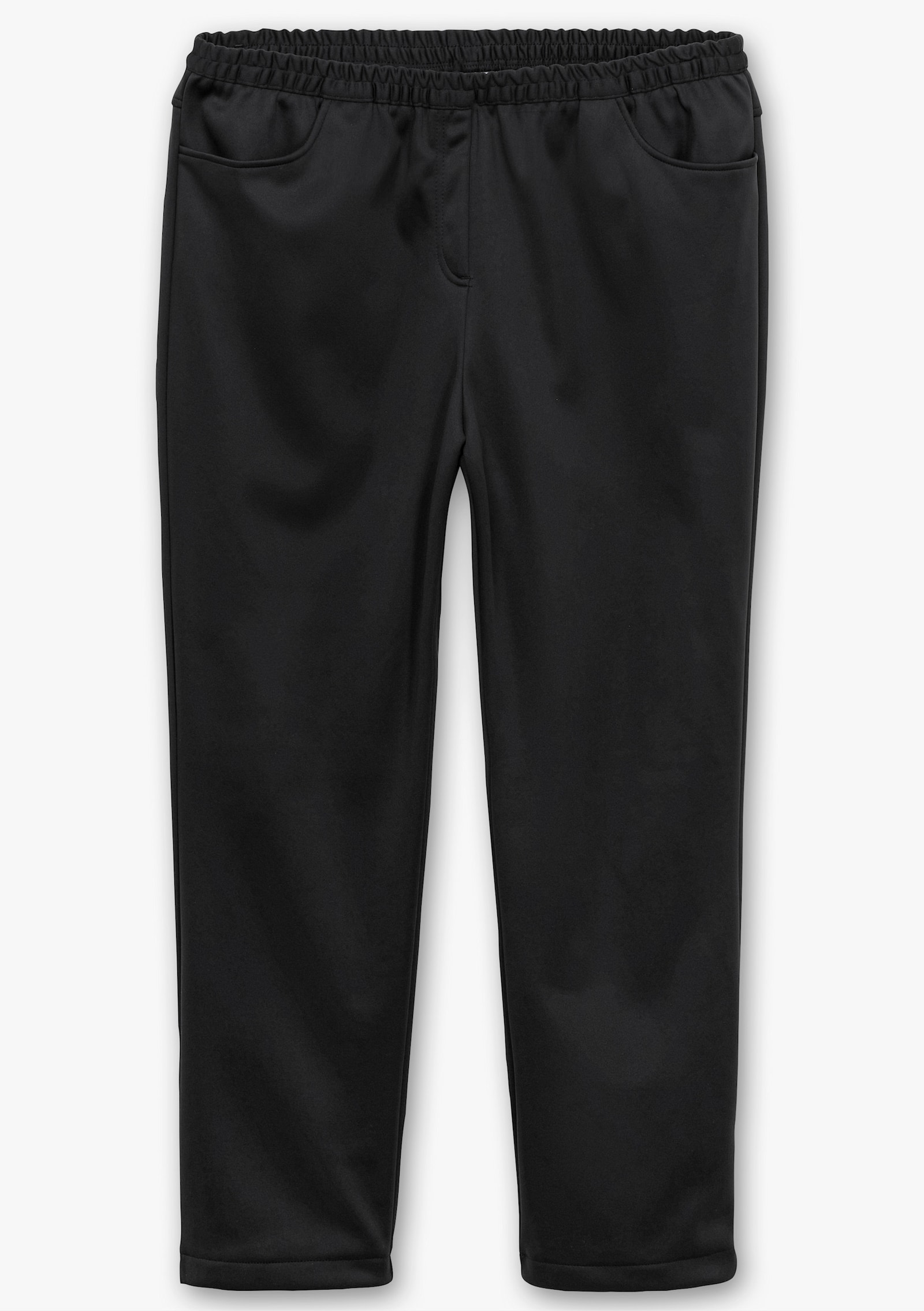 Thermohose mit Fleece-Futter - schwarz
