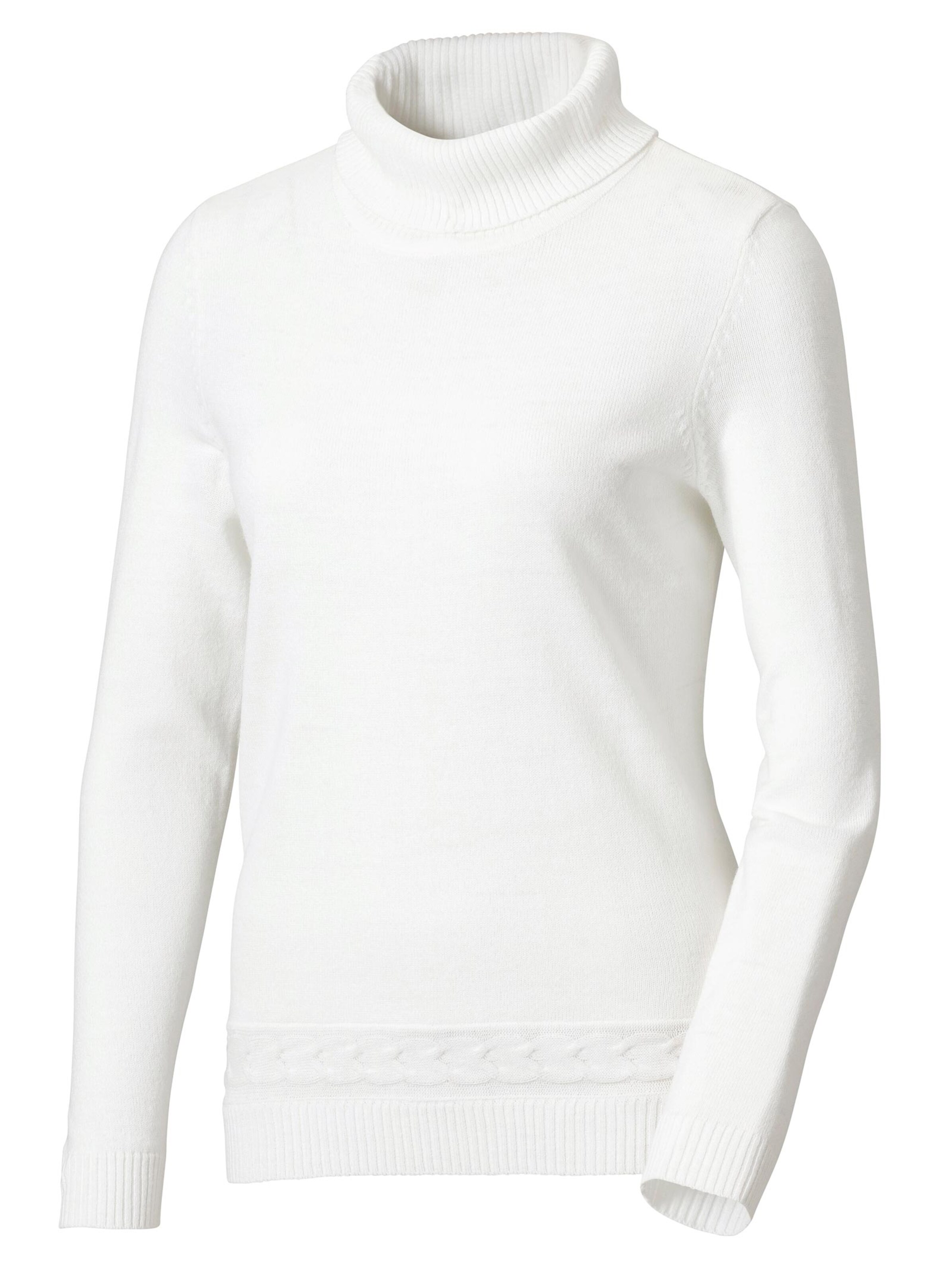 Pullover - wollweiß