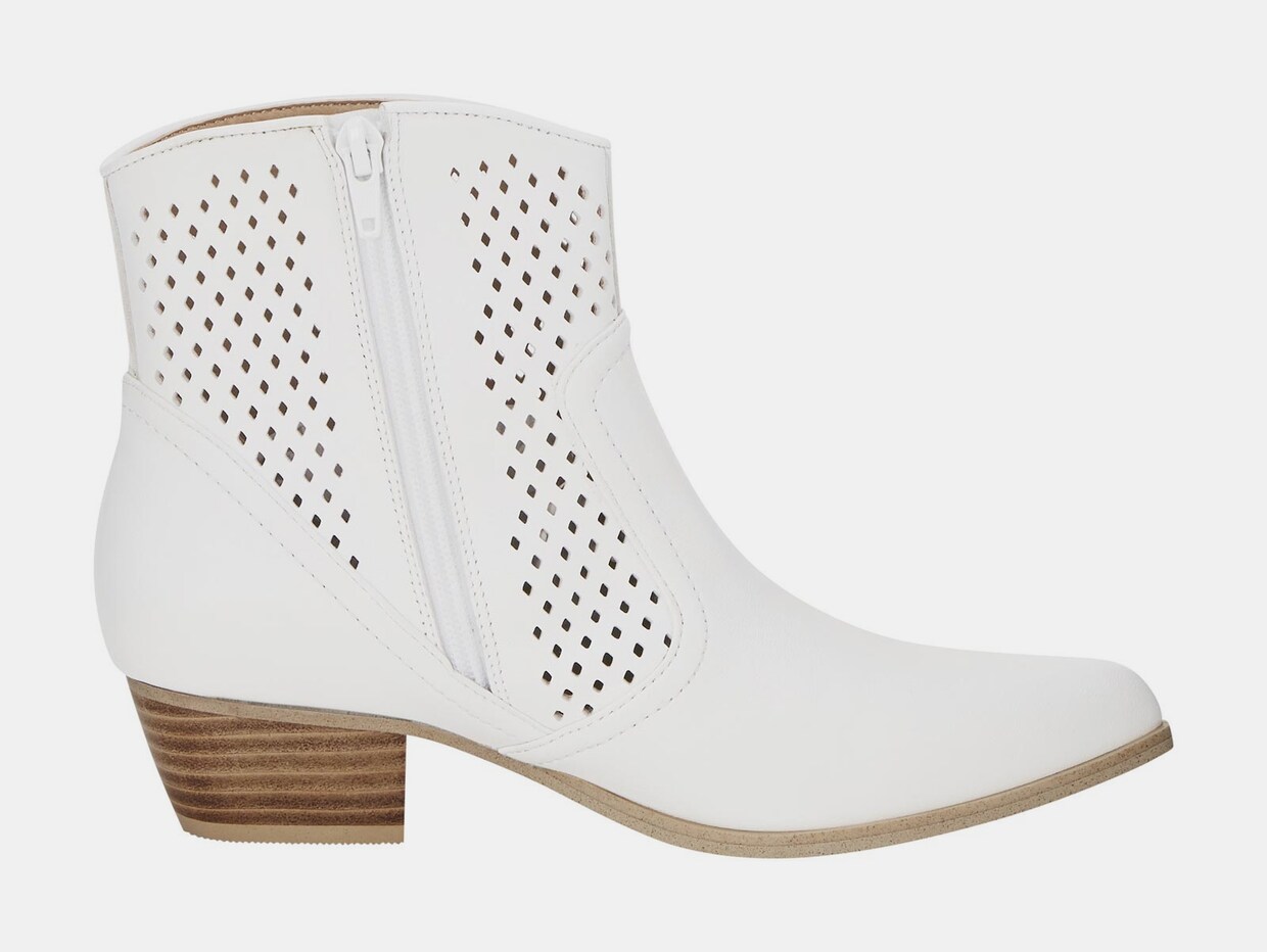 heine Kurzstiefelette - weiß