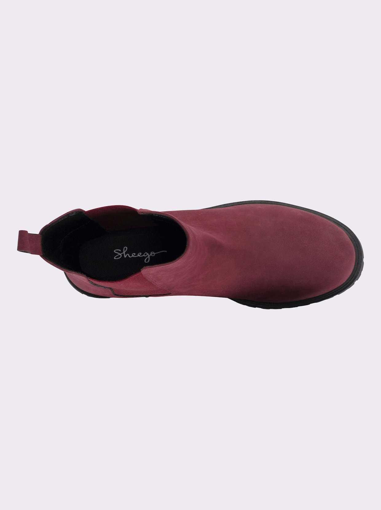 sheego Ankleboots - bordeaux