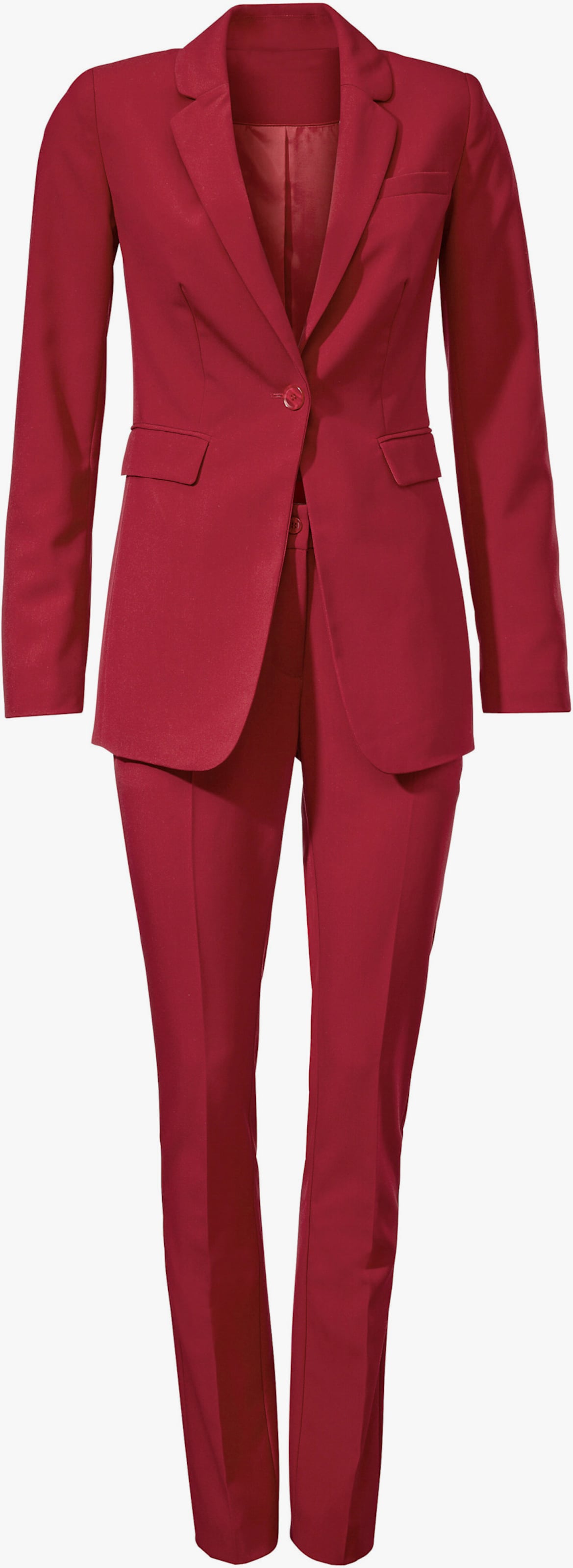 heine Tailleur pantalon - rouge