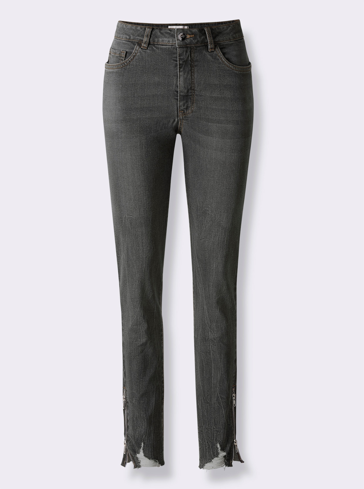 heine Push-up jeans - black denim