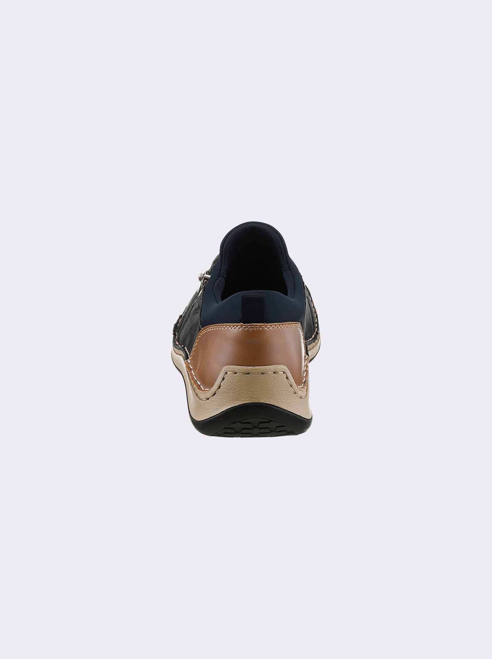 Rieker Slip-On Sneaker zum einfachen Reinschlüpfen - dunkelblau