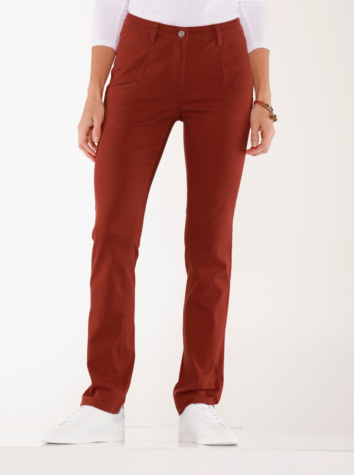 jeans - roestrood