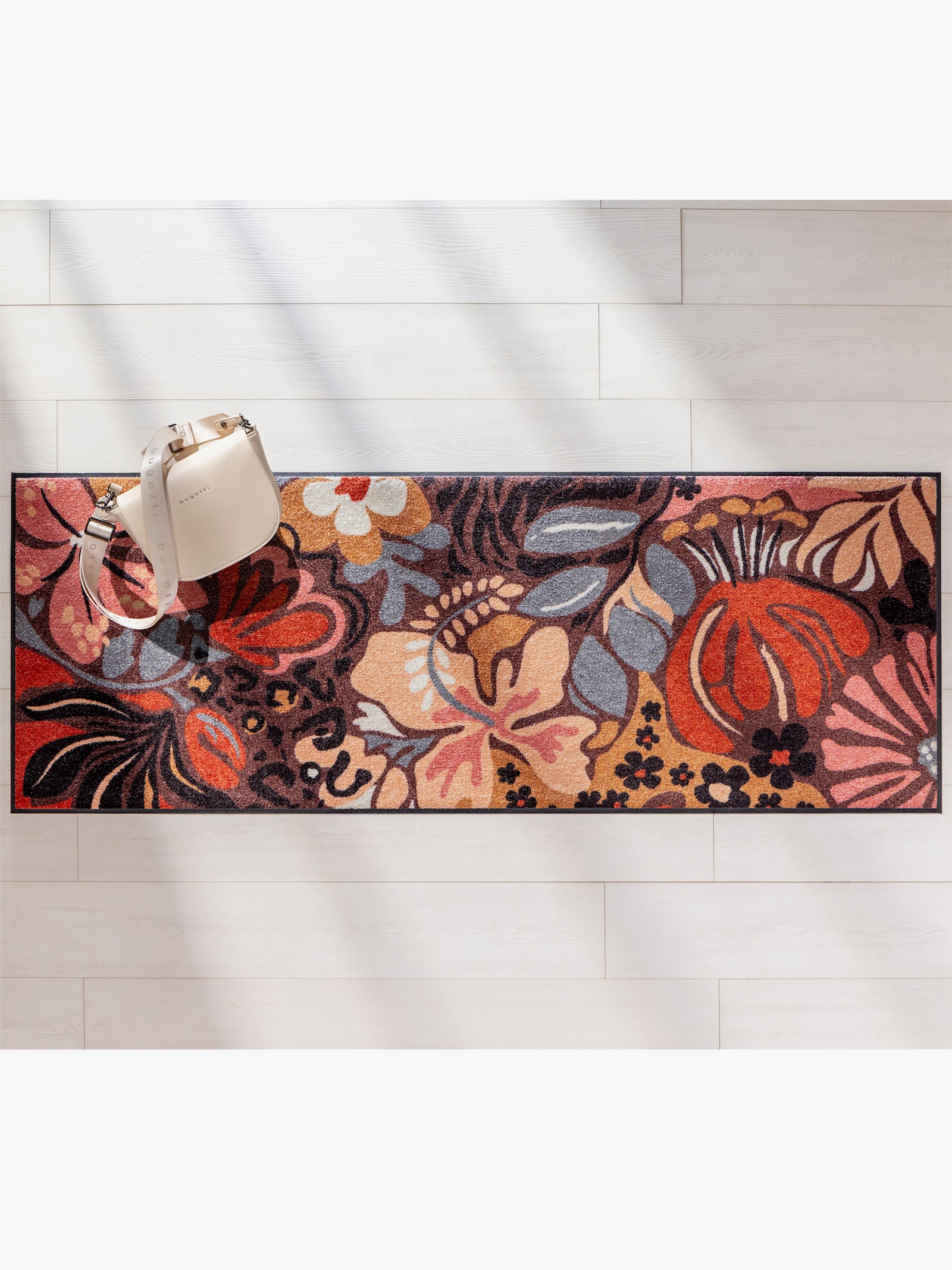 Salonloewe Fußmatte - braun-gemustert