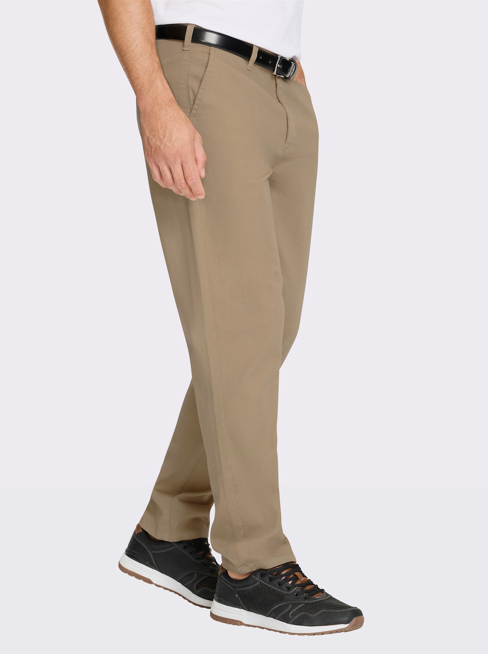 Catamaran Chinohose mit 2 eingearbeiteten Gesäßtaschen - schlamm