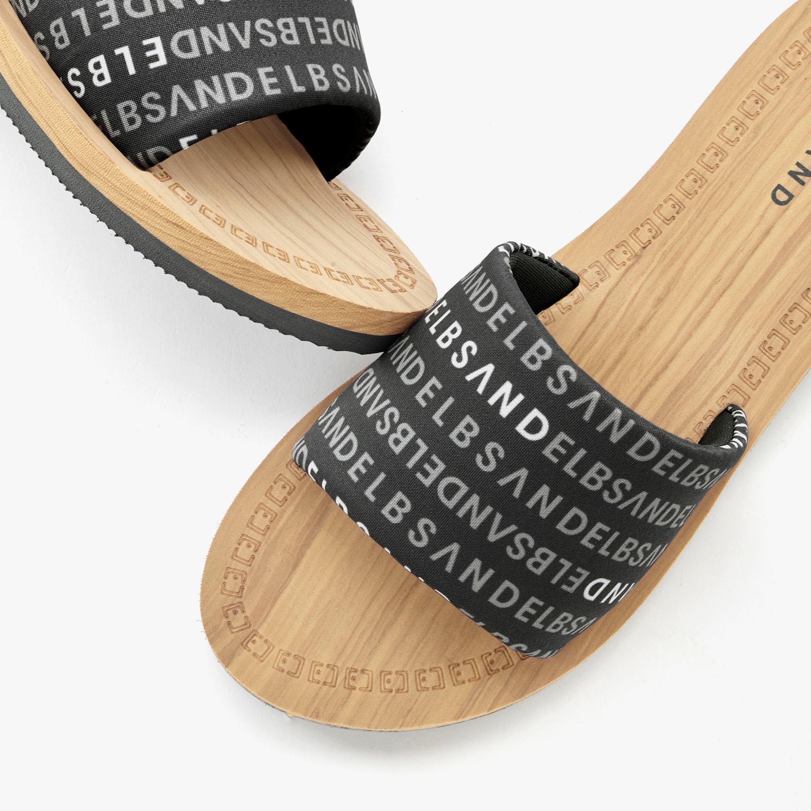 Elbsand Badepantolette - anthrazit