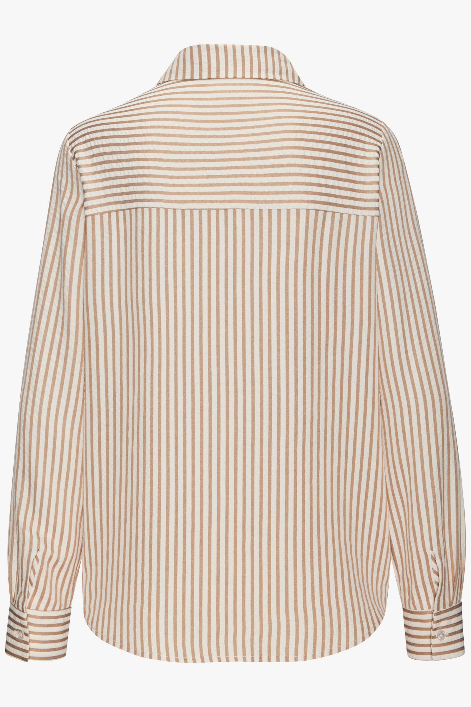 Vivance Hemdbluse - creme-sand gestreift